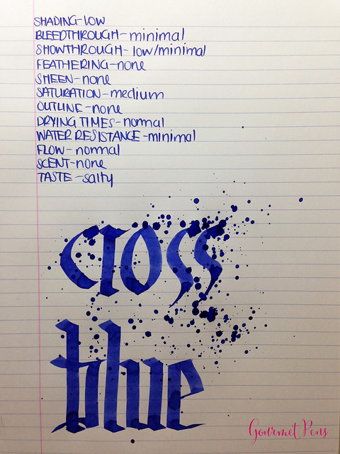 Cross Blue Ink 7