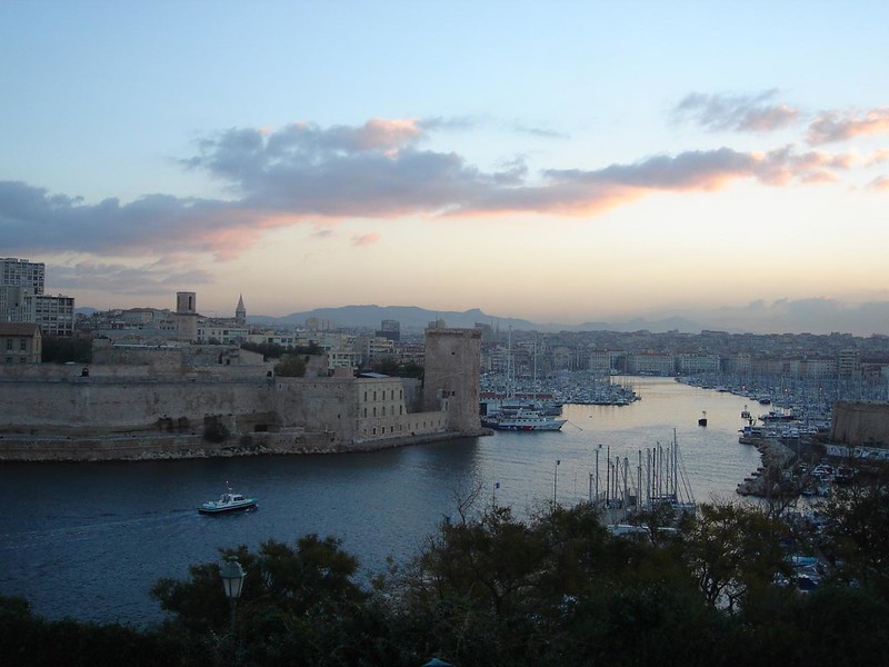 4 Sunrise over Marseille Port