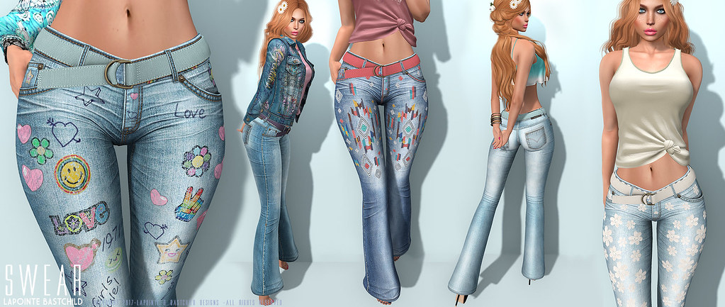 New! L&B Swear Jasmine Flare Jeans!