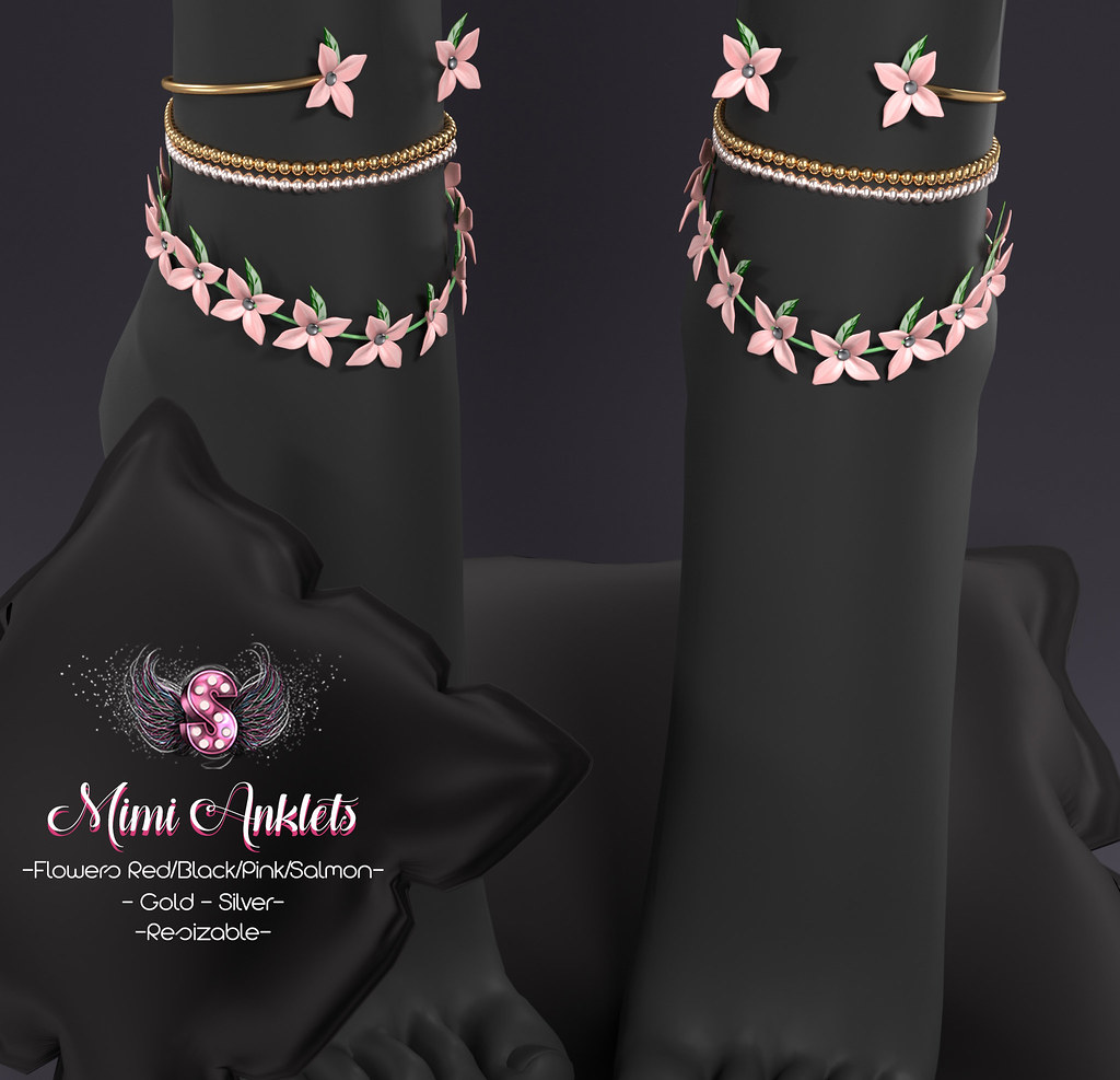 .::Supernatural::. Mimi Anklets @ Tres Chic