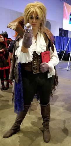 Jareth the Goblin King, Labyrinth. From Unique Cosplays at Grand Rapids Comic Con
