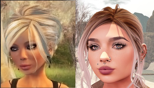 Then and Now #SecondLifeChallenge