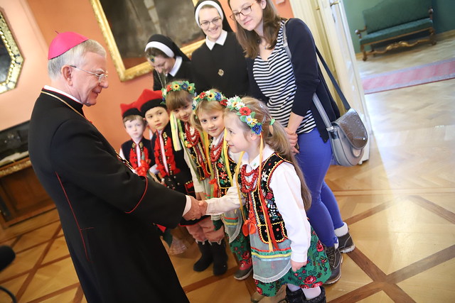 Dzień otwarty w domu arcybiskupów krakowskich | Abp Marek Jędraszewski, 18.12.2018