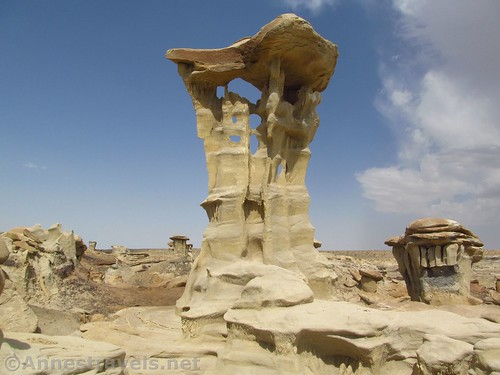 The Alien Throne in the Valley of Dreams, Ah-Shi-Sle-Pah Wilderness, New Mexico