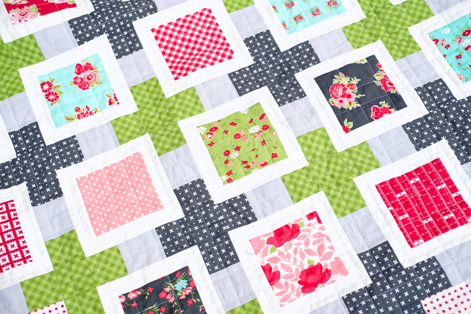 The Olivia Quilt Pattern - Kitchen Table Quilting
