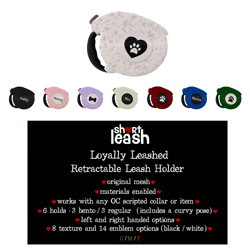 .:Short Leash:. Loyally Leashed Retractable Leash Holder