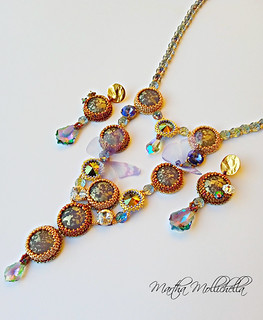 Martha Mollichella Swarovski necklace one of a kind