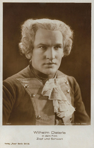 Wilhelm Dieterle in Zopf und Schwert (1926)