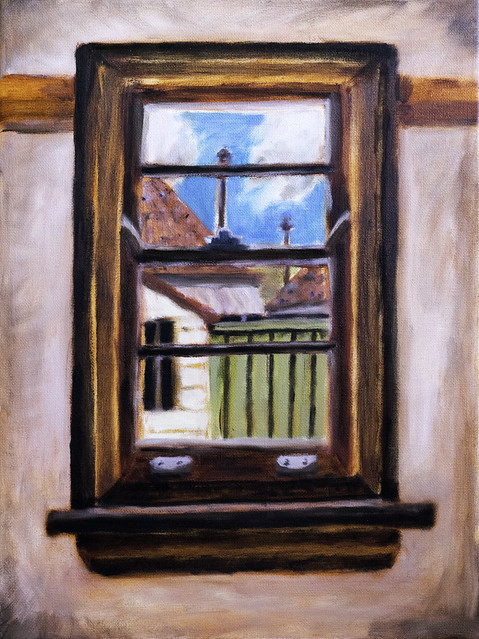 Window to Backyard