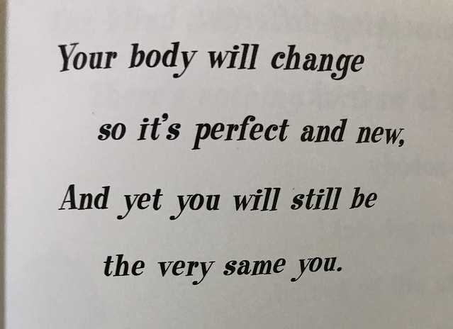 Your body will change