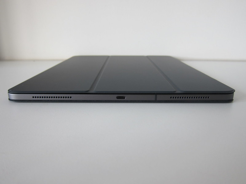 Apple iPad Pro 12.9-inch (3rd Generation) Smart Folio (Charcoal Grey) - With iPad Pro - Bottom