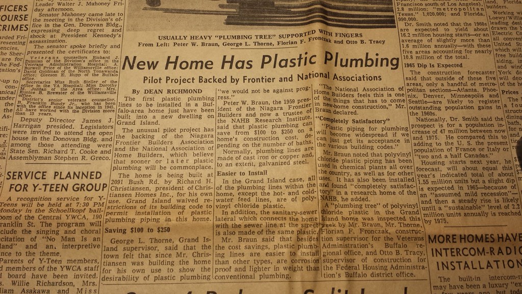 Buffalo News 1963