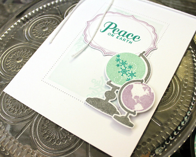 LizzieJones_PapertreyInk_November2018_GloriousGlobes_PeaceOnEarthCard2