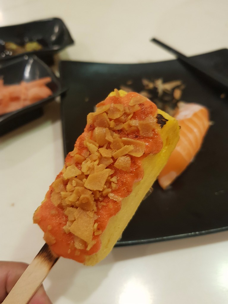 玉子烧 Tamagoyaki (Mentai Crispy Crisp) rm$5 @ Don Kaiten 井屋 in Klang Parade