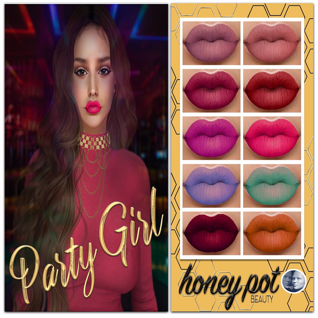 HoneyPot Lips  Party Girl for GENUS