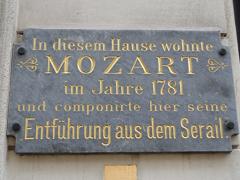 Mozart Wohnhaus Milchgasse 1