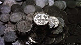 German mark coins