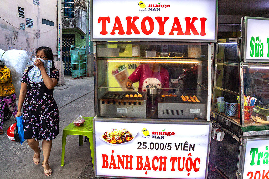 Takoyaki stand in District 6--Saigon 2