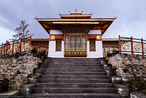 dochula dochulapass druk drukwangyal drukwangyallhakhang lhakhang wangyal architecture building construction landforms mountainpass pass religion religious staircase stairs stairway steps temple temples bt bhutan
