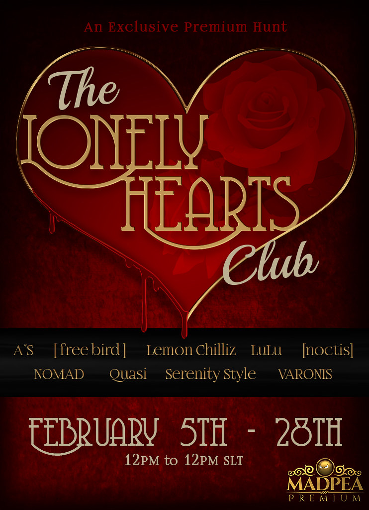 Lonely Hearts Club MadPea Alliance Premium Hunt