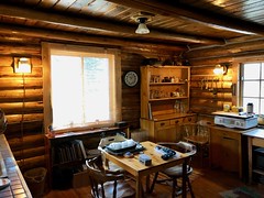 The Cabin's dining room