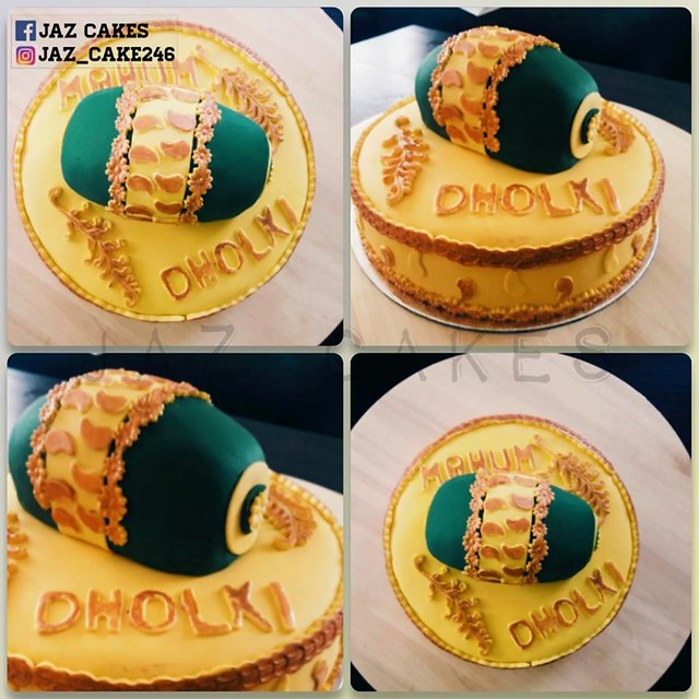 Dholki Themed Cake by JAZ Cakes