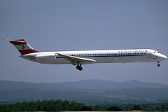 Austrian Airlines MD-82 OE-LMC GRO 15/04/1997