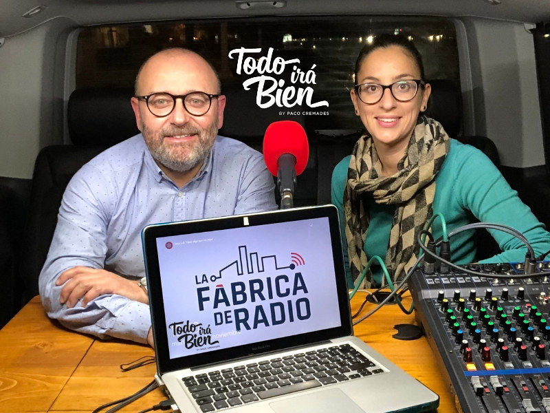 Foto 2018 11 21 Mila Martinez Paco Cremades Todo ira Bien Marketing OnLine La Fabrica de Radio