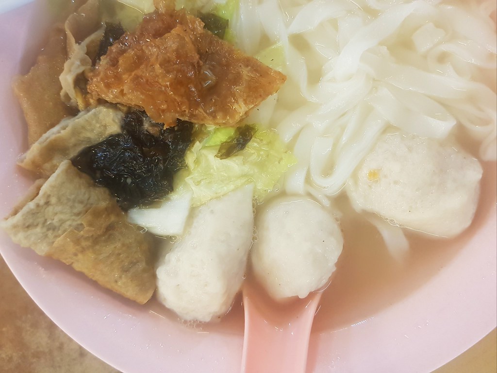 鱼滑清汤河粉 Fish Paste Hor Fun Soup rm$7 @ Restoran Kwai Sun (桂生餐馆) SS15
