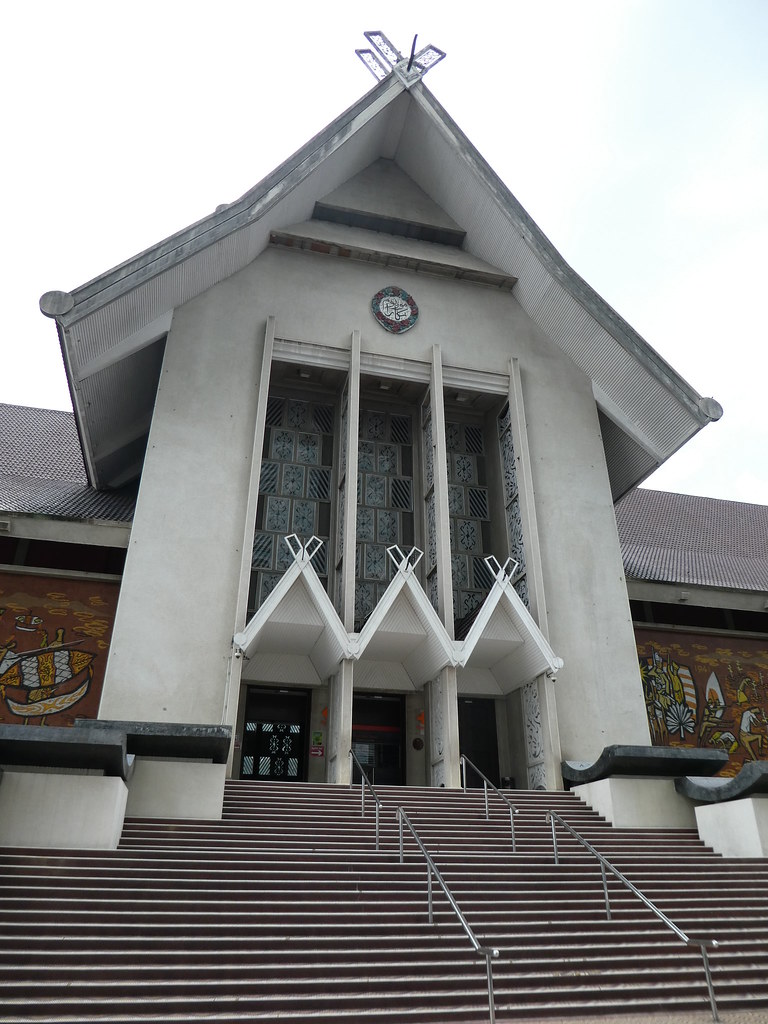 Entrance to the National Museum of Malaysia, Kuala Lumpur