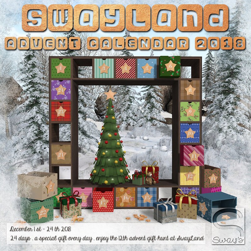 Sway's Advent Calendar Hunt - 2018 (Poster)