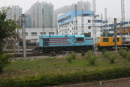 Guangzhou Metro G200 series(Line 1) near Kengkou.Sta, Guangzhou, Guangdong, China /Jan 4 ,2019