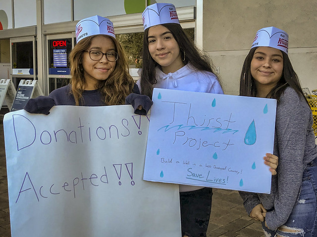 Downey High School KIWIN's Thirst Project Fundraiser
