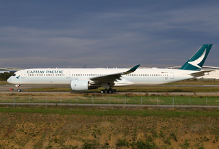 F-WZHF Airbus A350 Cathay Pacific