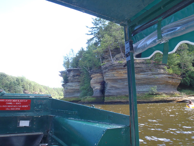 Wisconsin Dells from a Duck