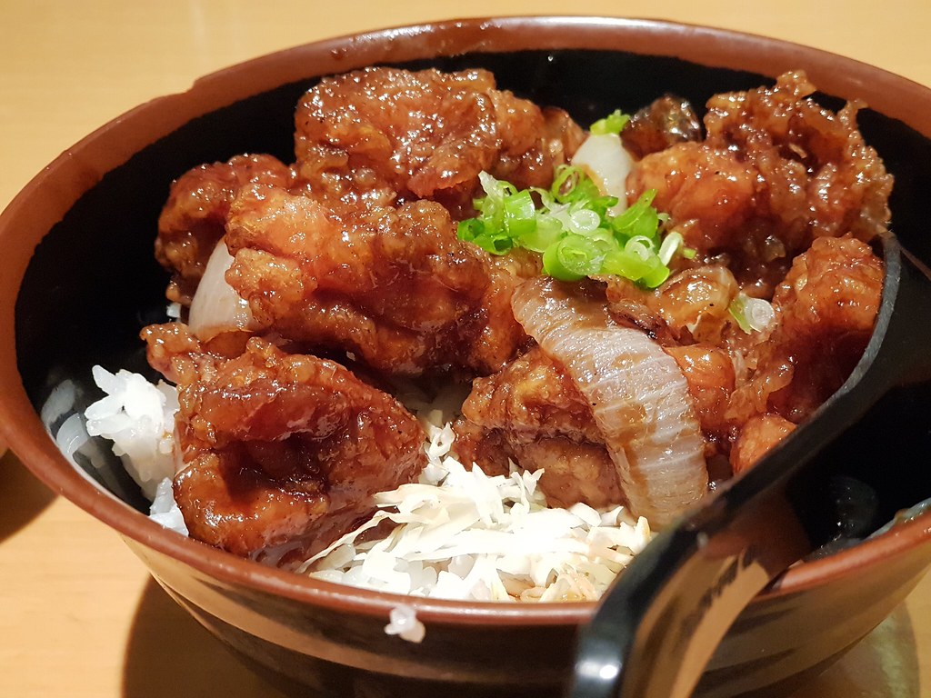 チキン唐揚井 Chicken Karaage Don rm$11.13 @ Sushi Zanmai at Main Place USJ21